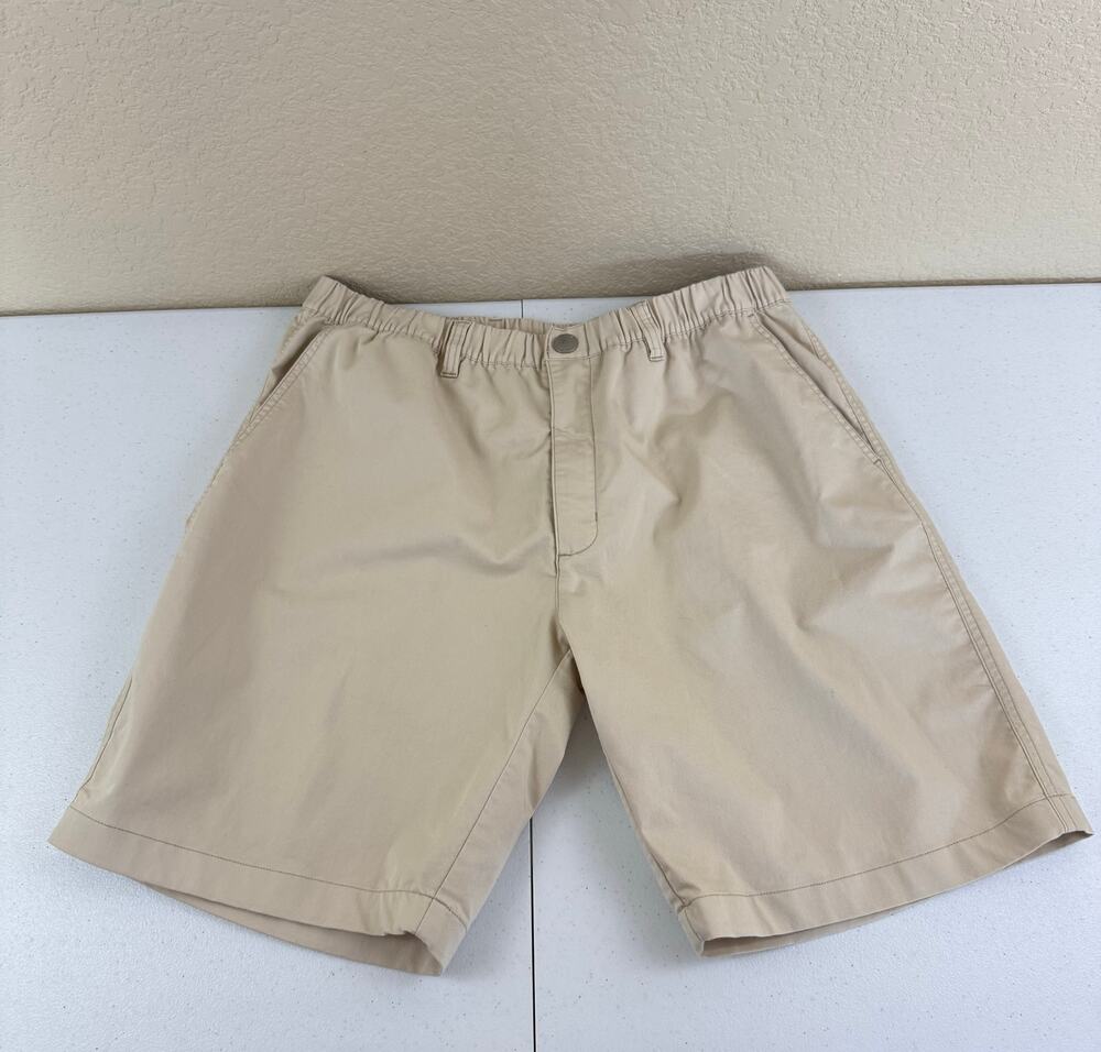 Chubbies Golf Shorts Mens XL Beige Chino 9" Inseam Beach Casual Preppy Summer